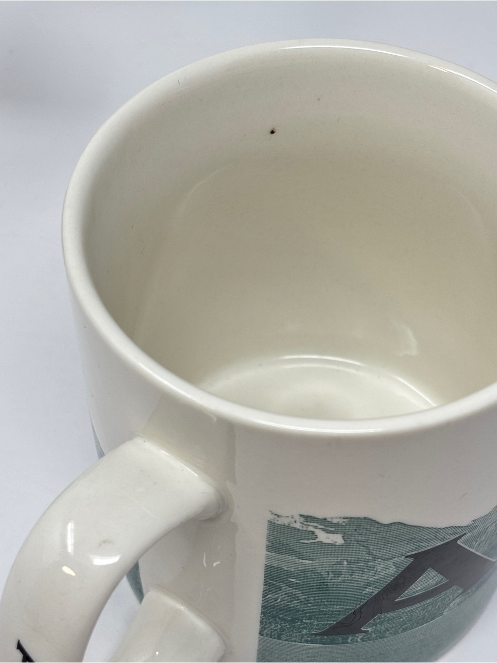 VINTAGE STARBUCKS Barista Skyline Series Alaska Mug The Last Frontier - Picture 7 of 7
